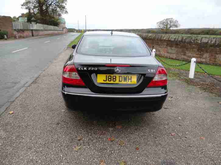 2009 Mercedes-Benz CLK220 2.2TD CDI Auto Tip Avantgarde Coupe Diesel Leather