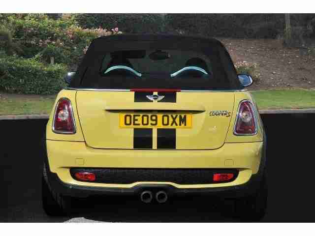 2009 Mini Convertible 1.6 Cooper S 2Dr Petrol Convertible