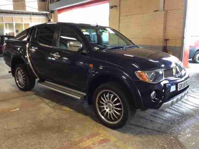 Mitsubishi L200. Mitsubishi car from United Kingdom