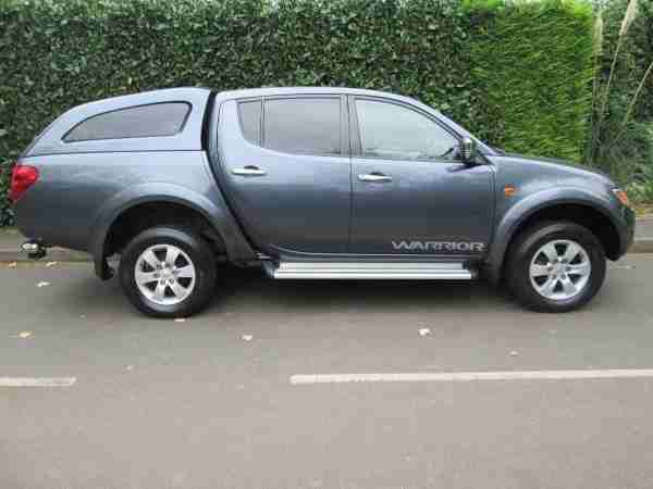 2009 Mitsubishi L200 Warrior DI-D **FANTASTIC LOW MILEAGE** Diesel Grey Automati