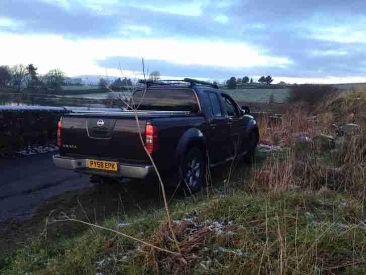 2009 NISSAN NAVARA PLATINUM D/C DCI 4x4 6 SPEED MANUAL 70K