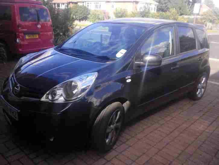 2009 NISSAN NOTE N-TEC BLACK