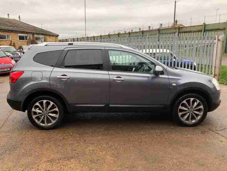2009 NISSAN QASHQAI N-TEC +2 DCI,7 SEATER DIESEL,PAN ROOF, SAT NAV REVERSING CAM