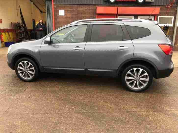 2009 NISSAN QASHQAI N-TEC +2 DCI,7 SEATER DIESEL,PAN ROOF, SAT NAV REVERSING CAM