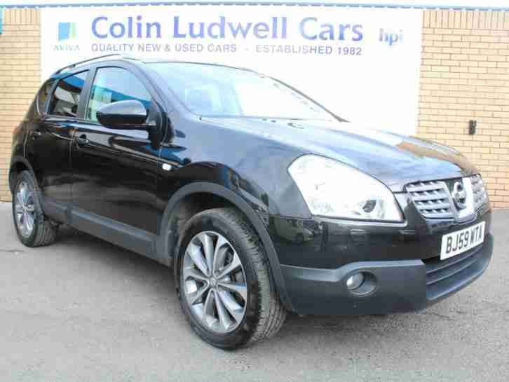 2009 NISSAN QASHQAI TEKNA | Full Service History | Full Black Leather Heated Sea