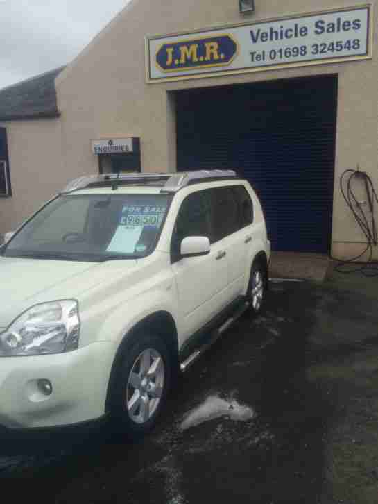 2009 NISSAN XTRAIL ARCTIX EXPEDITION DCI 173 WHITE