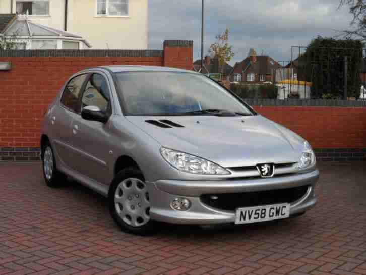 Peugeot 206. Peugeot car from United Kingdom