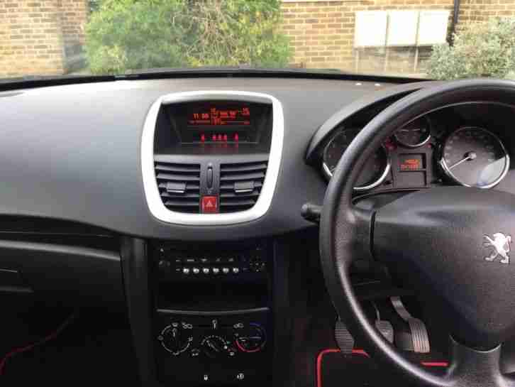 2009 PEUGEOT 207 VERVE BLACK