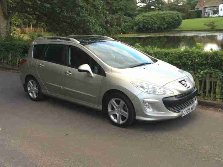 2009 PEUGEOT 308 SPORT SW HDI 110 GREY