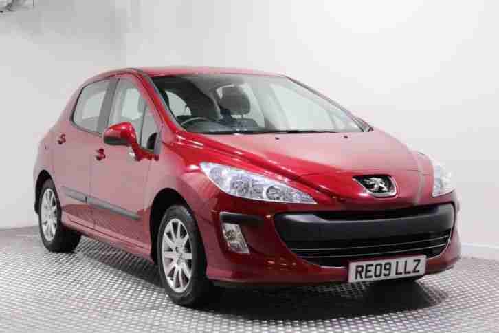 2009 308 1.4 VTi Verve 5dr Petrol Red