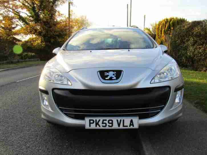 2009 Peugeot 308 1.6 HDI 90 SR 5DR TURBO DIESEL ESTATE ** SAT NAV * FULL HIST...