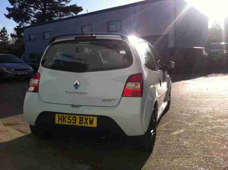 2009 RENAULT TWINGO RENAULTSPORT CUP WHITE