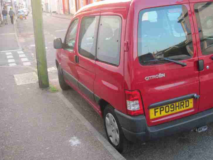 2009 Red Citroen Berlingo First MPV 70,718 miles Exmouth, Devon