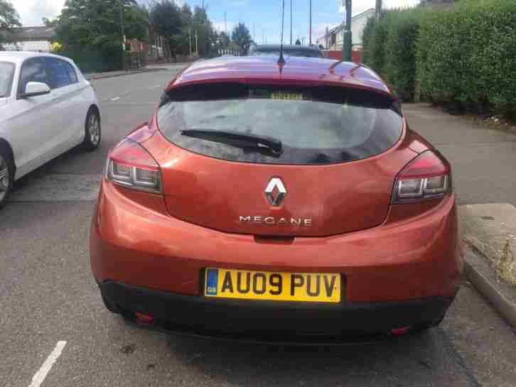 2009 Renault Megane expression dci 106 coupe diesel only £30 tax per year