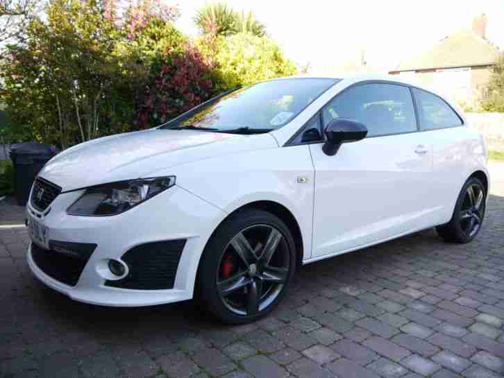 2009 SEAT IBIZA CUPRA TSI S-A WHITE