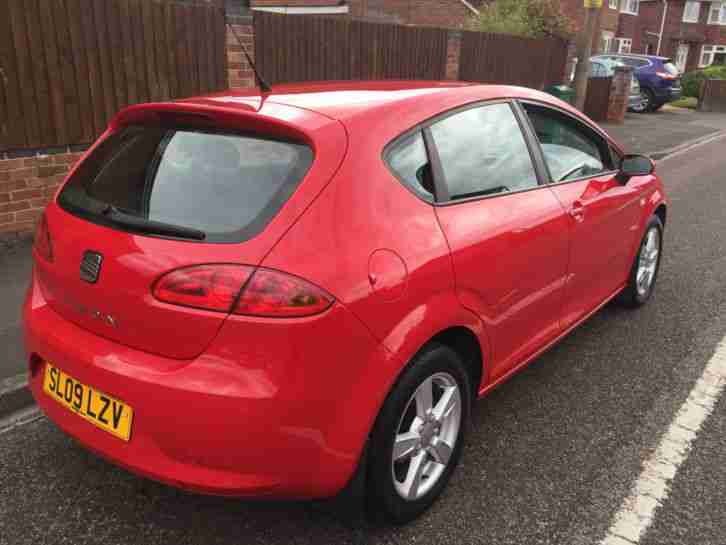 2009 SEAT LEON 1.6 SPORT RED 5DR - LIMITED EDITION - LOW MILEAGE