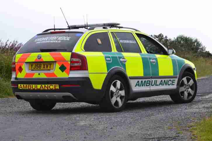 2009 SKODA OCTAVIA SCOUT - Ambulance Response