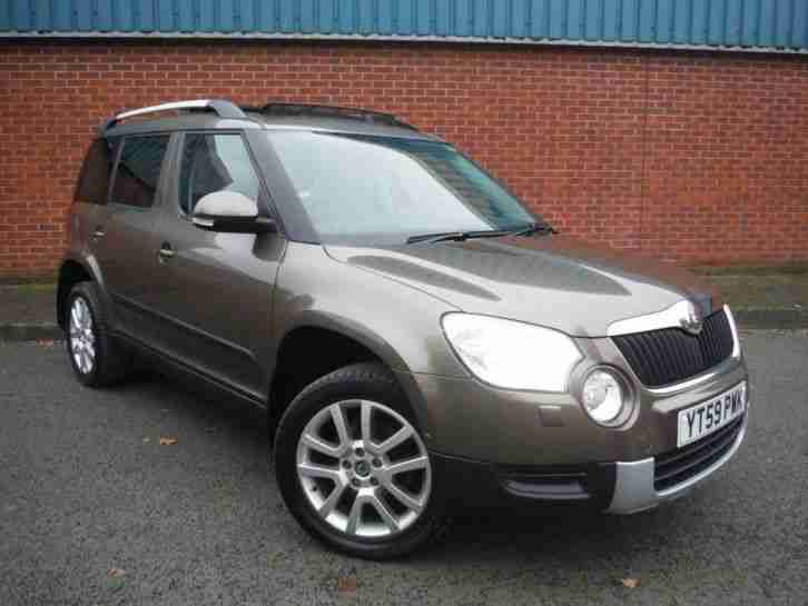 2009 SKODA YETI 2.0 TDI CR [140] Elegance 4x4, panoramic roof, sat nav