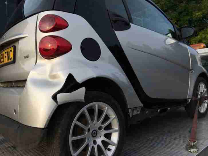 2009 SMART CDI AUTO NEW SHAPE SILVER SPARES REPAIRS DAMAGED BOLT ON REPAIR