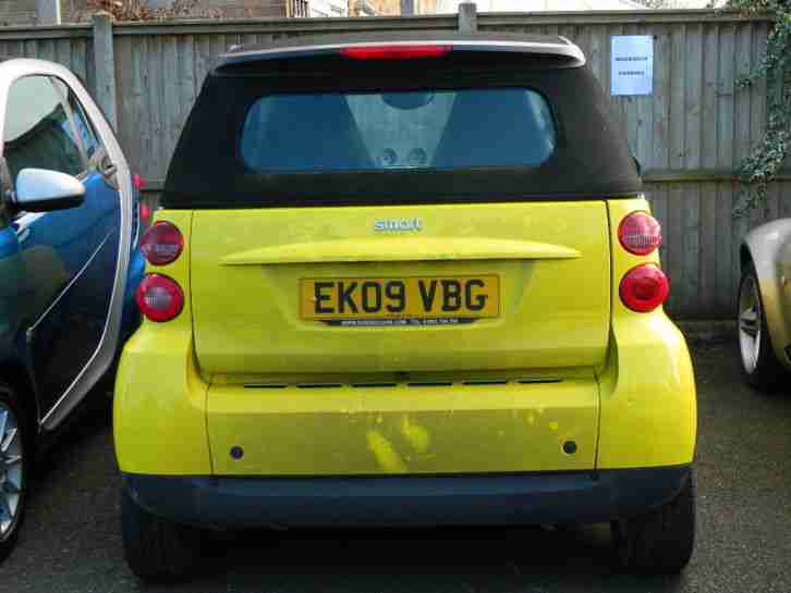 2009 FORTWO PASSION MHD AUTO CABRIO