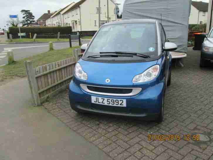 2009 FORTWO PULSE CDI AUTO BLUE