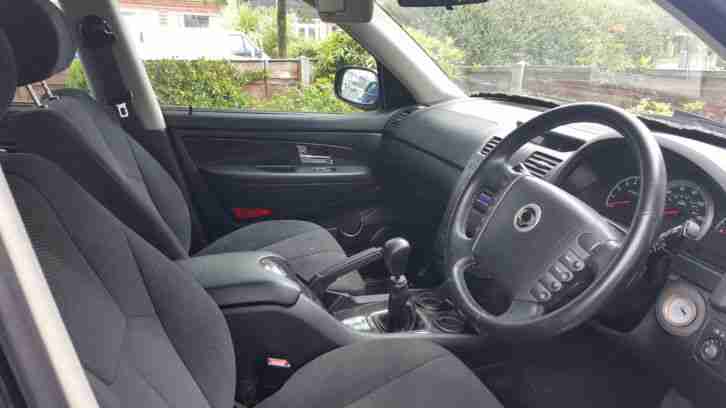 2009 SSANGYONG REXTON 270 S 5S BLACK Spares or Repair