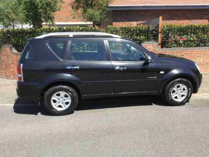 2009 SSANGYONG REXTON II 270 S 5S DIESEL BLACK (MERCEDES ENGINE T-TRONIC AUTO)
