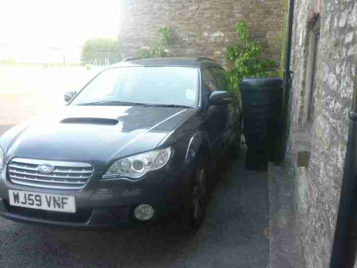 2009 SUBARU OUTBACK R BOXER DIESEL GREY non runner spares or repairs