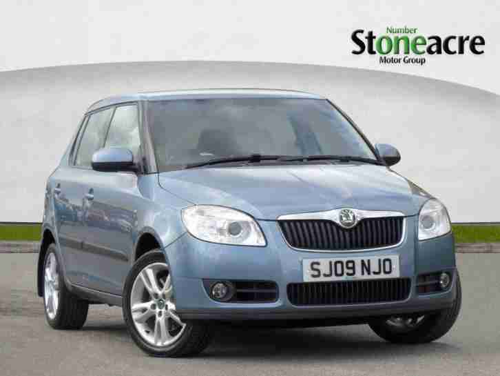 Skoda Fabia. Skoda car from United Kingdom