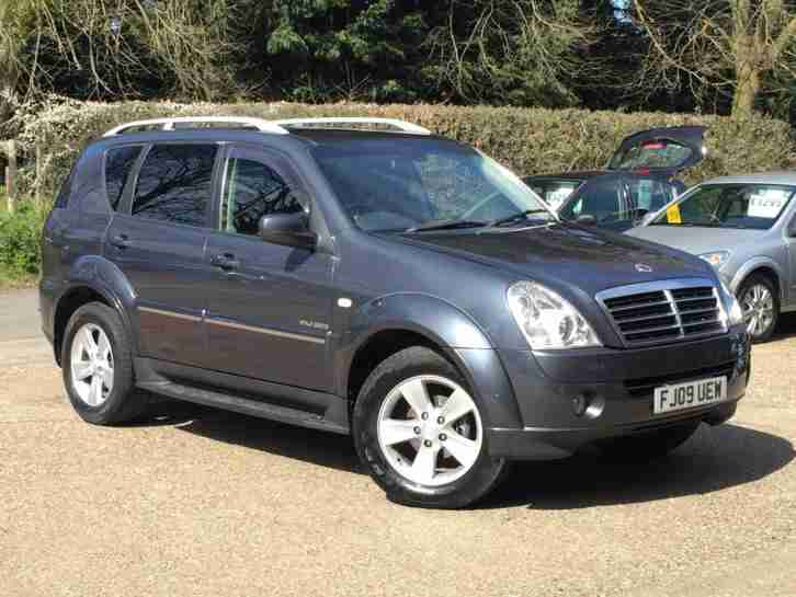 2009 Ssangyong Rexton 2.7TD ( 183bhp ) 4X4 DIESEL AUTO SPR Grey FSH SUPERB!!!!!!