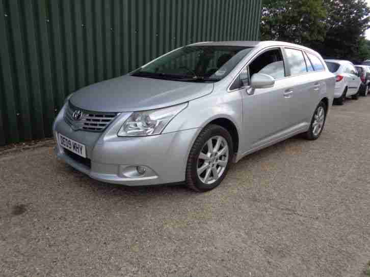 2009 TOYOTA AVENSIS TR D-4D SILVER ESTATE 6 SPEED MANUAL (09 REG) NEW SHAPE