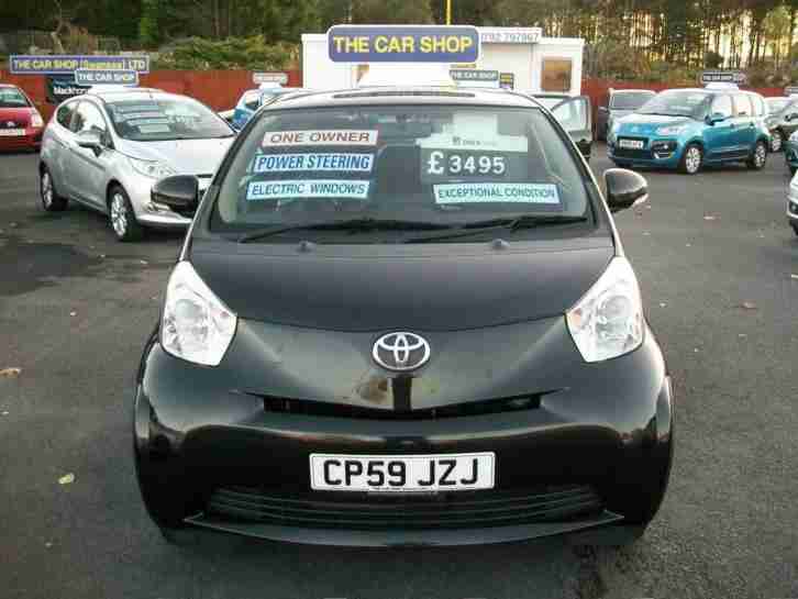 2009 TOYOTA IQ 1.0 VVT i ONE LADY OWNER AND FREE ROAD TAX