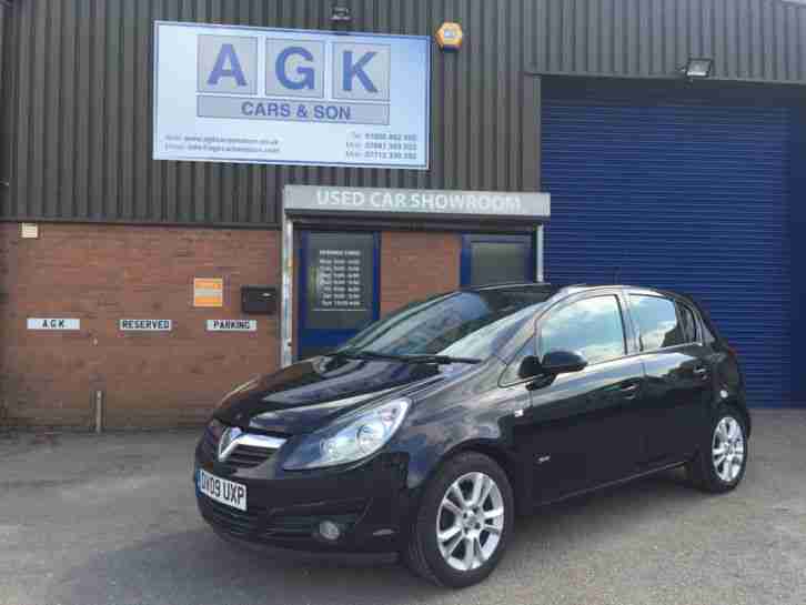 2009 VAUXHALL CORSA 1.4 SXI A C BLACK