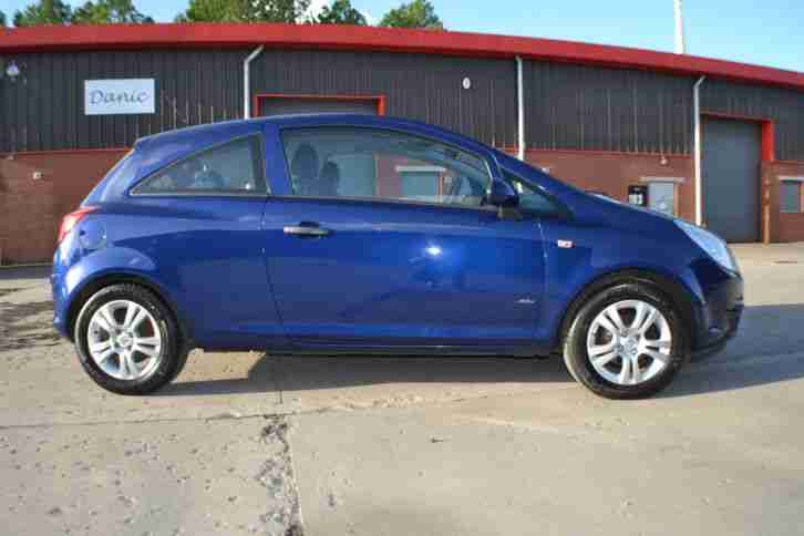 2009 VAUXHALL CORSA ACTIVE ECOFLEX CDTI BLUE