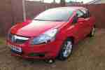 2009 VAUXHALL CORSA SXI 1.4 16V A C RED 3 DR