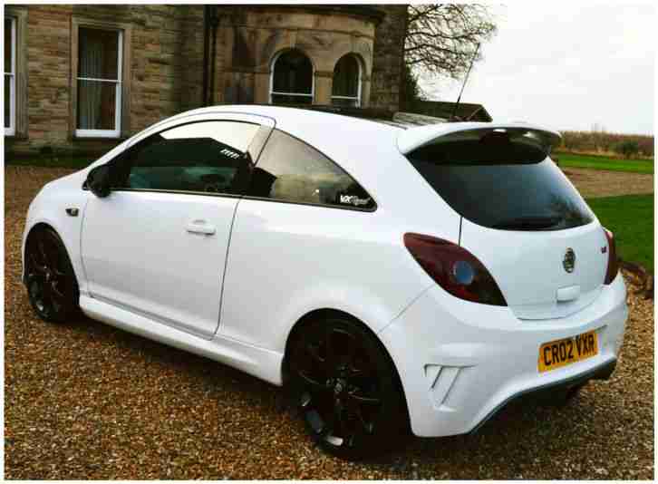 2009 VAUXHALL CORSA VXR ARCTIC EDITION WHITE