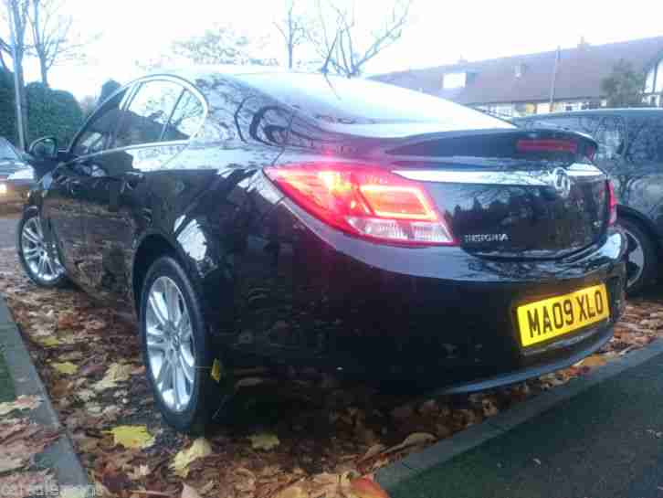 2009 VAUXHALL INSIGNIA EXCLUSIV 160CDTI BLACK FULL MOT FULL SERVICE HISTORY