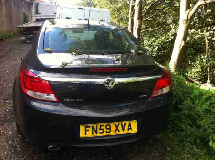 2009 VAUXHALL INSIGNIA SRI 130 CDTI BLACK NON RUNNER SPARES OR REPAIR