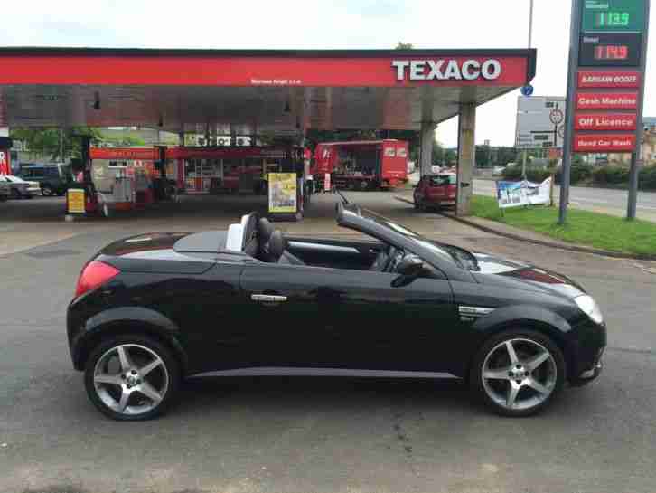 2009 VAUXHALL TIGRA EXCLUSIVE BLACK HEATED LEATHER LOW MILES ALLOYS AIRCON 1.4