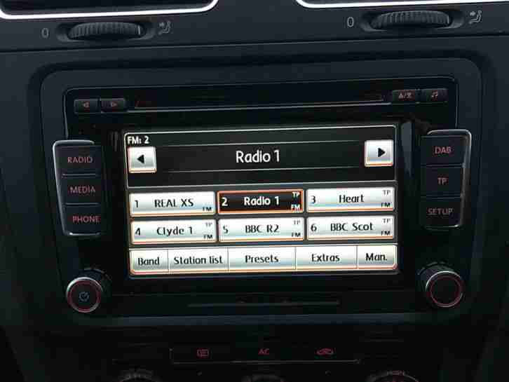 2009 VOLKSWAGEN GOLF 2.0TDI CR 140PS GT TDI BIG WHEELS RCD310 PRIVACY GLASS 5 DR