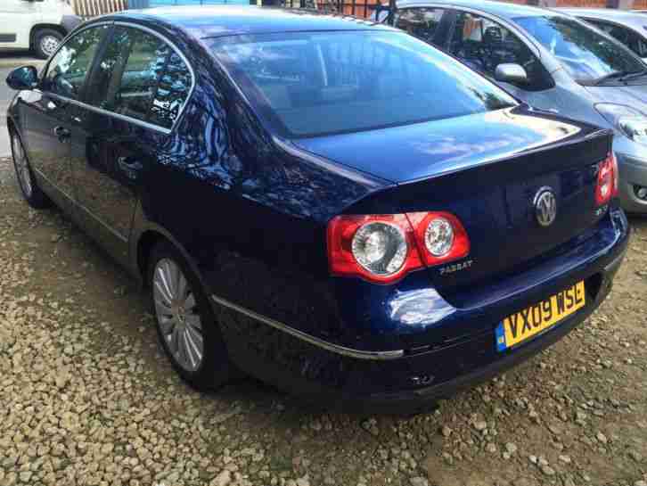 2009 VOLKSWAGEN PASSAT HIGHLINE 2.0 TDI 140 BLUE NOT DAMAGED Px swop