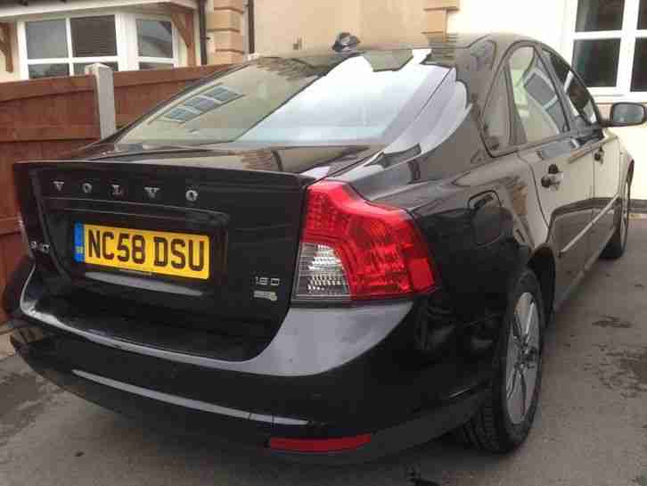 2009 VOLVO S40 S D DRIVE BLACK