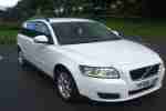 2009 V50 S D WHITE FULL SERVICE