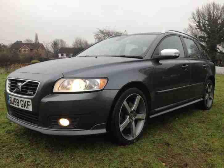 2009 VOLVO V50 SE SPORT R DESIGN 1 OWNER FROM NEW "EXCELLENT EXAMPLE"