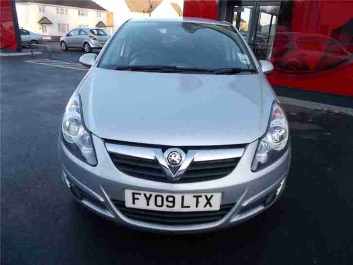 2009 Vauxhall Corsa SXI A/C 16V Petrol Silver Manual