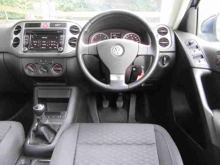 2009 Volkswagen Tiguan SE 2.0TDI Diesel Manual Estate 4 Motion in Blue