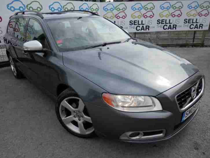 Volvo V70. Volvo car from United Kingdom