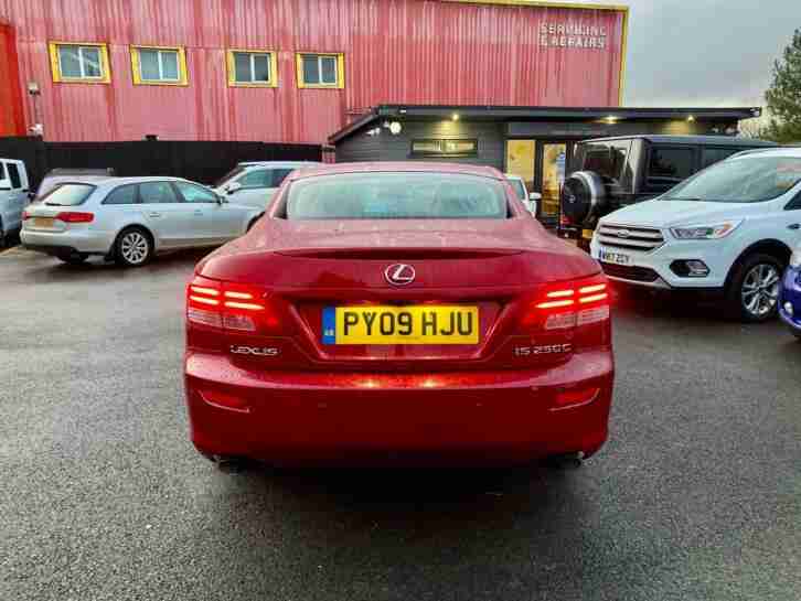 2009 Lexus IS 250C SE-L 2.5 Auto Convertible **Full Service History**