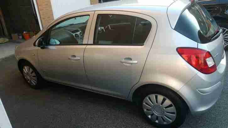 2009 vauxhall corsa d 1.2 petrol Fsh 87k mileage 5dr silver