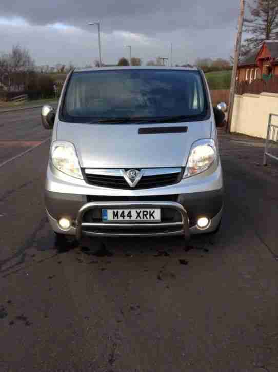 2009 vauxhall vivaro 2.5 cdti sportive crewcab